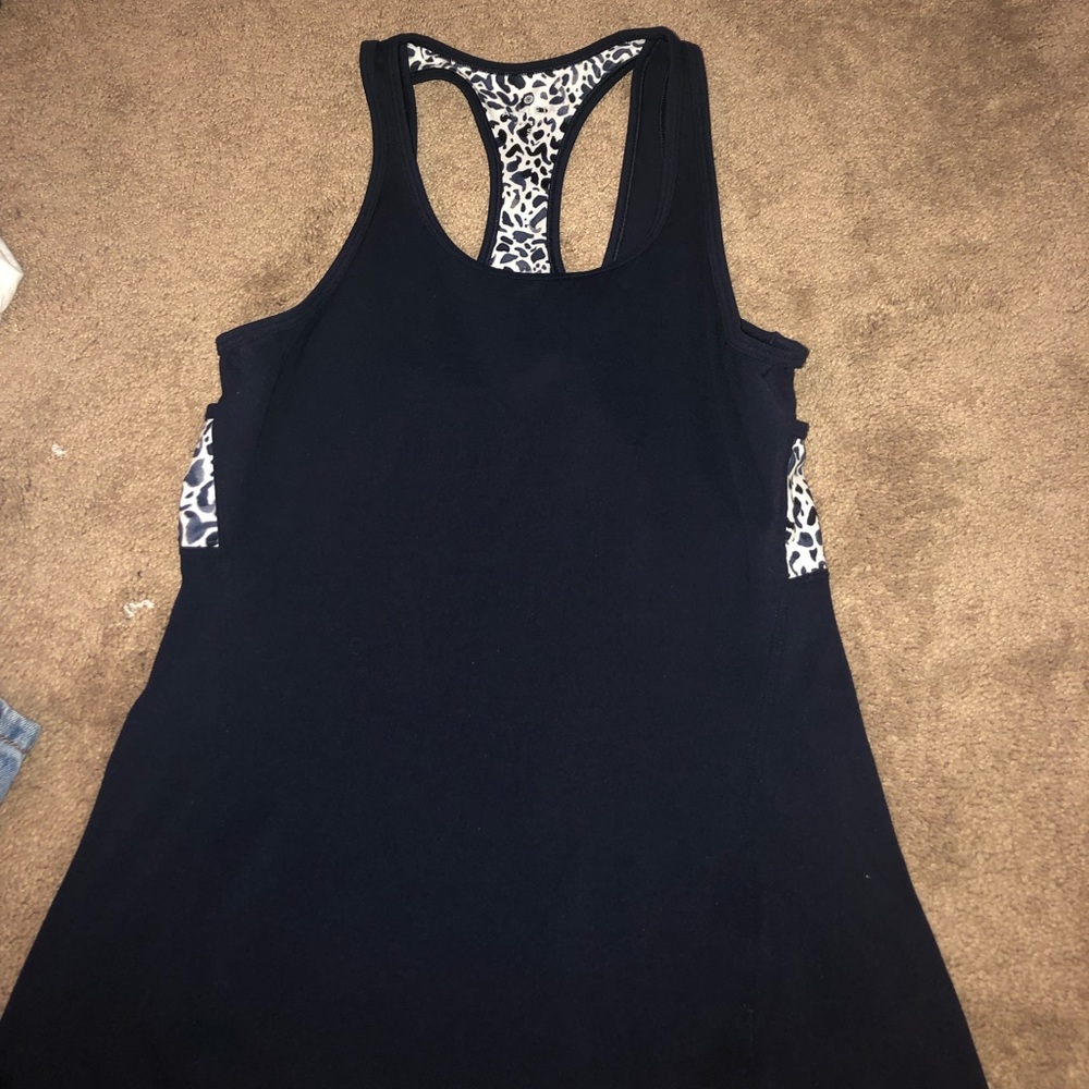 NAVY BLUE ATHLETA TANK TOP
